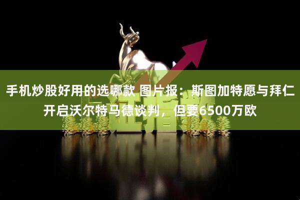 手机炒股好用的选哪款 图片报：斯图加特愿与拜仁开启沃尔特马德谈判，但要6500万欧